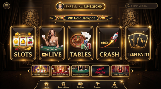 Main screen of sixs casino page for PK players - 4